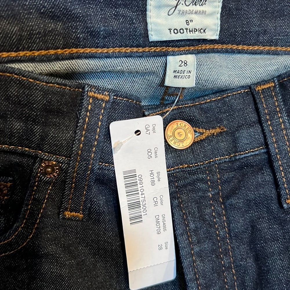 Brand new with tags crew classic skinny Jean